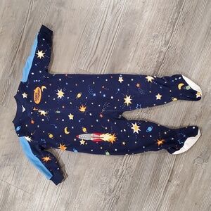 Space Voyager Footie Pajamas Size 18 Months